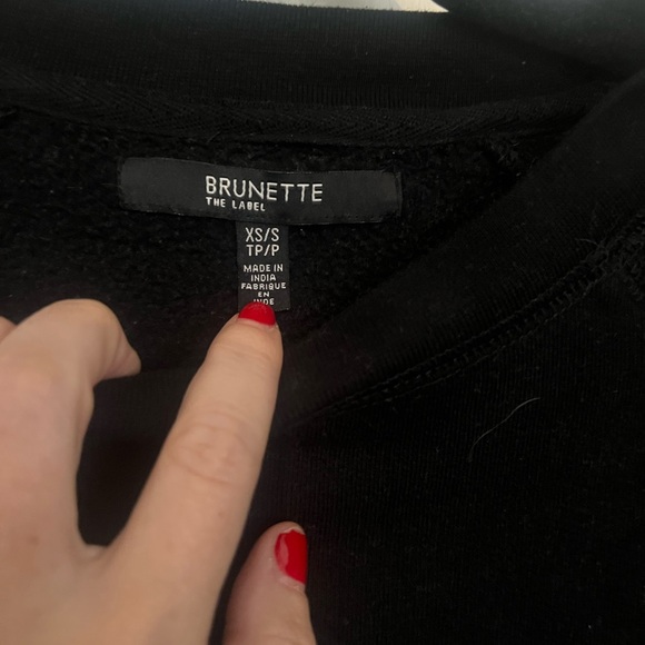 Brunette the label - BLONDE sweatshirt - Picture 2 of 2